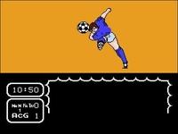 une photo d'Ã©cran de Captain Tsubasa sur Nintendo Nes